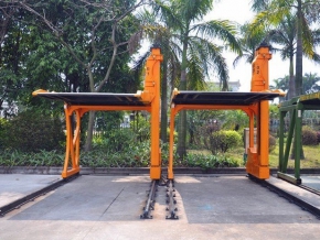 旋轉(zhuǎn)無避讓機(jī)械式停車位